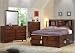 Coaster B1 = Headboard, Base, Slat, Rails-Deep Cappuccino