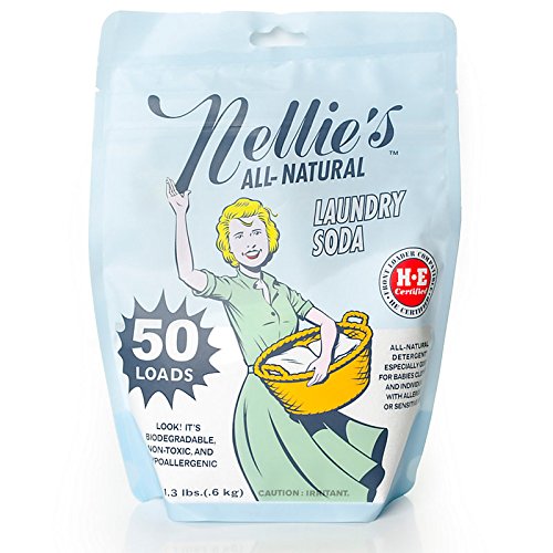 Nellie's All Natural Laundry Soda-50 Load Refill Bag