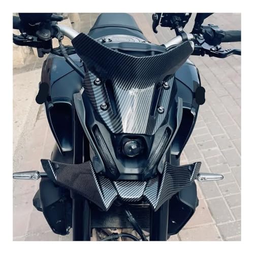 Déflecteur d'air MT09 réduction fatigue sur autoroute pour FZ-09 2023