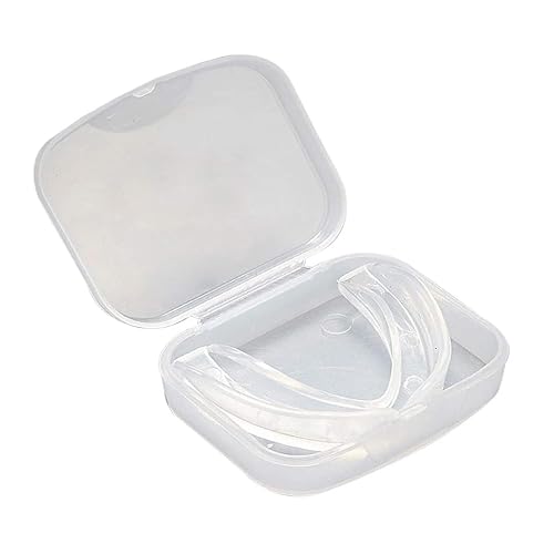 NE NEPTUNE Sports Teeth Guard for Boxing, MMA, Karate, Taekwondo, Football, Basketball, Hockey, Adult & Youth Mouth Guard, Works w/Braces Mouth Guard Gum Shield - (Material : Silicon) (Color : White)