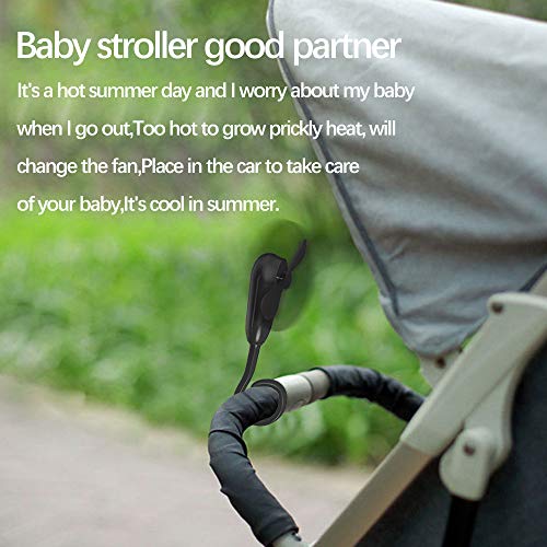 Ajcoflt Ventilador de mão Variedade portátil de pequena mangueira de ventilador Alça de carregamento