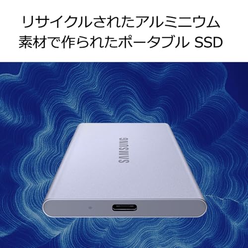 Samsung T7 Resurrected 1TB 外付けSSD 最大転送速度1,050MB/秒 USB3.2 Gen2(10Gbps, Type-C) MU-PD1T0G-IT/EC 国内正規保証品
