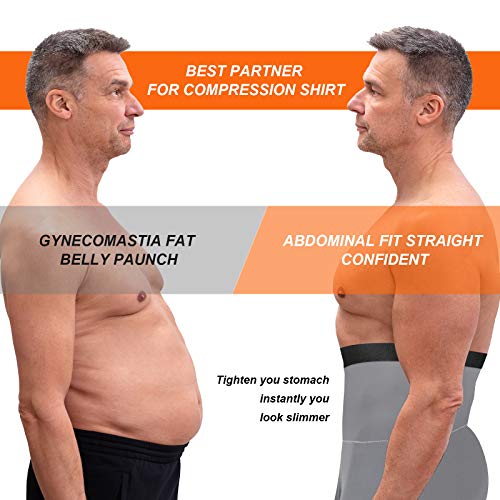 Men Shapewear Compression Body High Waist Tummy Control Slimming Bodysuit Boxer Briefs Long Leg Underwear for Men2