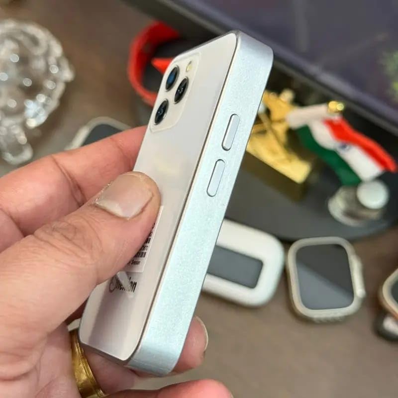 Image of Compact Smartphone with 3.5-inch Display, Silver, Android OS