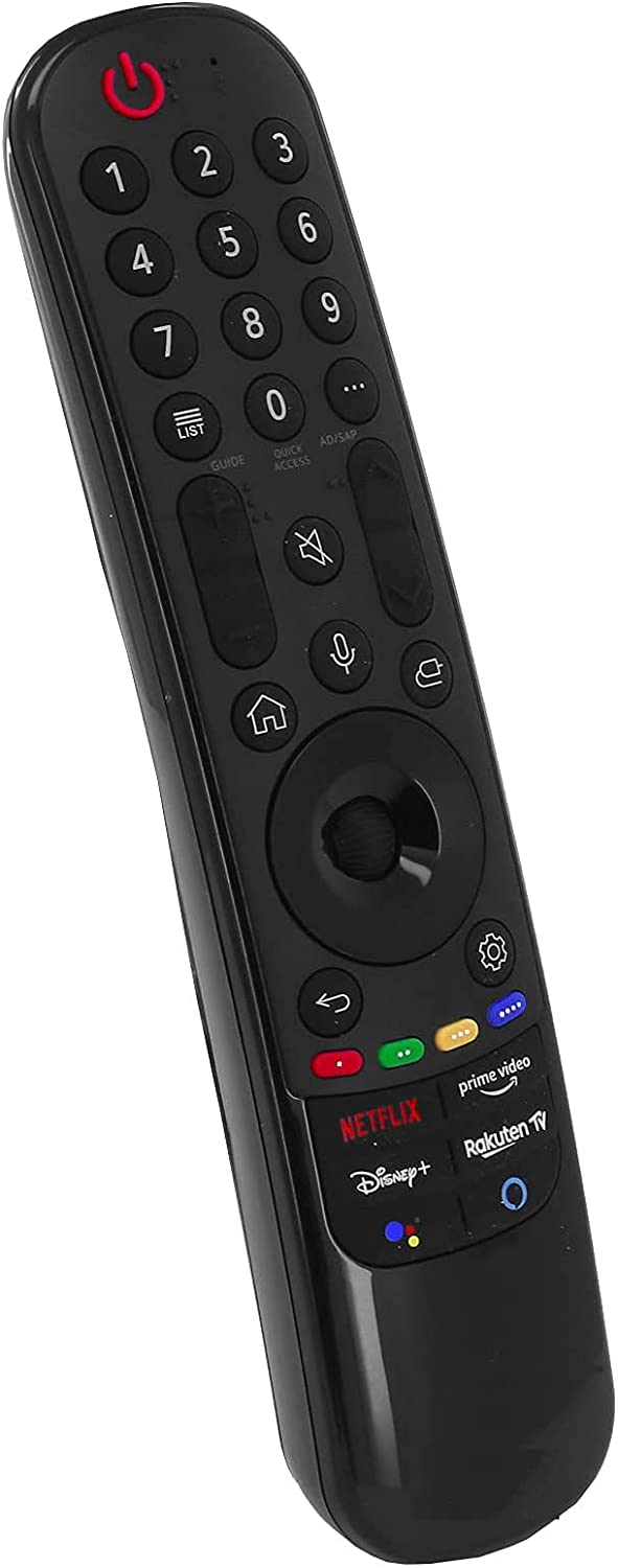 Telecomando di ricambio AKB76036201 AKB76036501 AN-MR21GA MR21GA TV magic motion voice compatibile per LG OLED, QNED, NanoCell TV 2021-2023