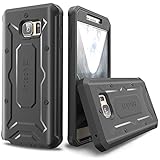 Galaxy Note 5 Tough Case-- Artech 21 [Little Rock Series] Military-grade Ultra Protective [Shockproof] Heavy Duty Rugged Case for Samsung Galaxy Note 5 with Built-in Screen Protector--[solid Black]