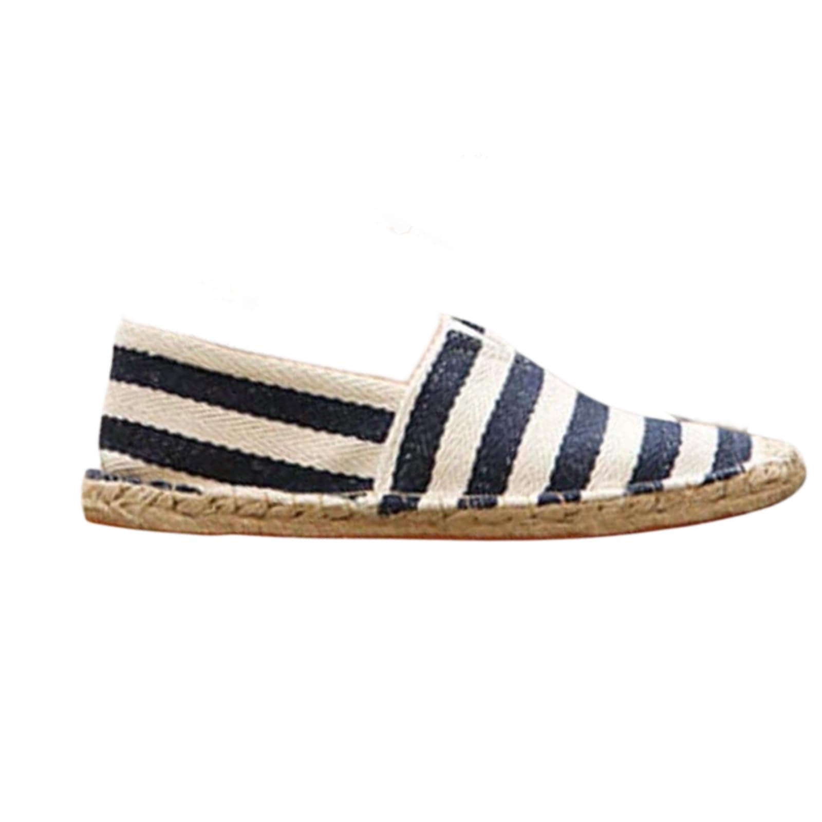 Zapatos Pescador Suela Lino Tela Lona Hombres Mujeres(Azula,42)