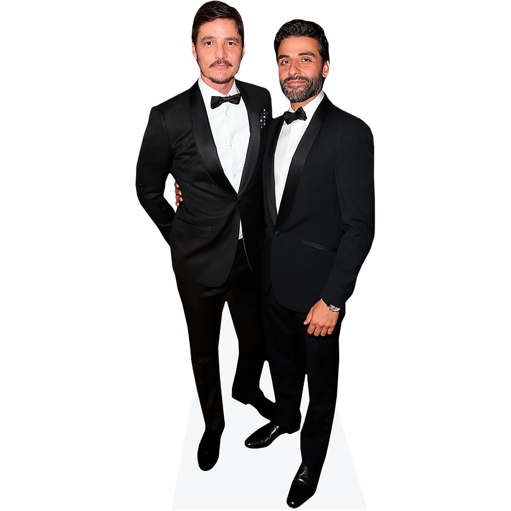 Pedro Pascal And Oscar Isaac (Duo 1) Mini Celebrity Cutout