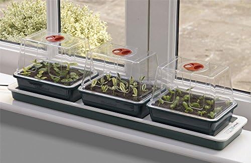 Garland Electric Heated Windowsill Propagator, 3 Trays