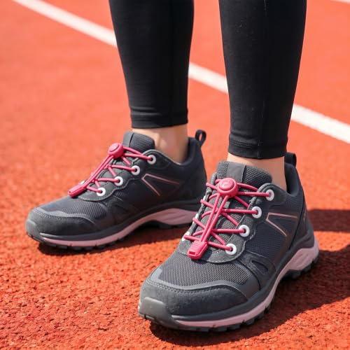 Image of RJ-Sport Tieless Elastic Shoe Laces - Heavy Duty No Tie Shoelaces for Kids and Adult with Strong Lock and Speed Shoestrings