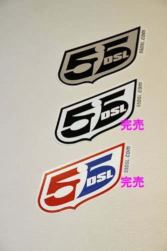 Amazon | 55DSL STICKER ステッカーAタイプ White or Silver | 不明