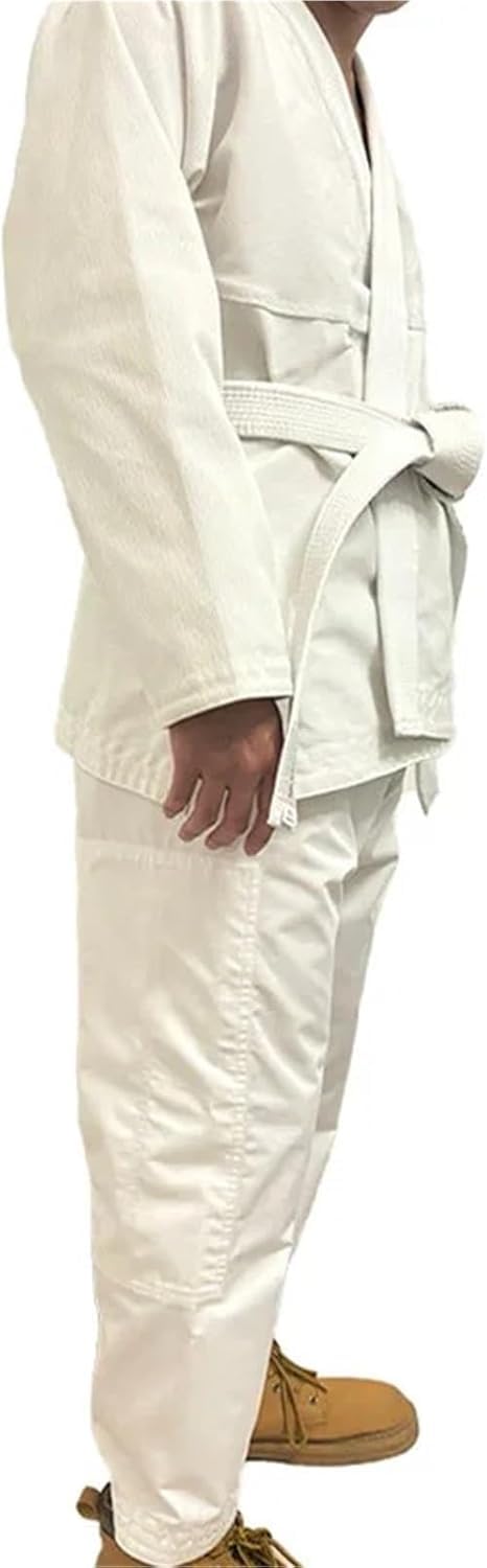 Judo Gi en coton résistant à l'usure, la tenue blanche A0 pour l'entraînement intensif