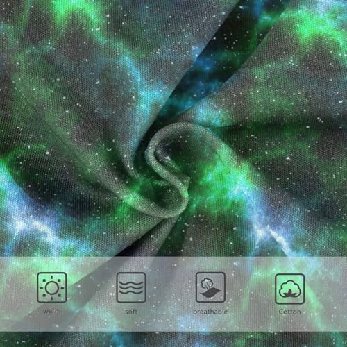 Joisal Girls Underwear Toddlers 2t Cotton Panties Little Girl Aesthetic Undies Kids Briefs Cool Cosmic Nebula Green3