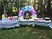 LANGXUN 12ft Black Table Balloon Arch Kit, Balloon Arch Stand Frame For Birthday Party Wedding and Graduation Decorations, Christmas Decort Baby Shower Bachelor Party Supplies