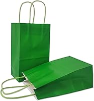 Vista 72 de AZOWA Bolsas de regalo Mini bolsas de papel kraft con asas (4 x 2.4 x 6 pulgadas, negras, 25 unidades)