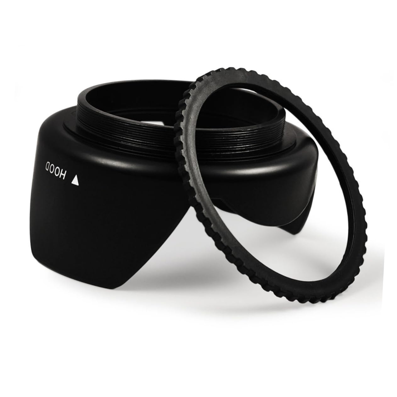 DOITOOL 3 Pezzi 58mm Paraluce Per Obiettivo Della Fotocamera Petal Flower Gomma Abs Plastica Obiettivo Prevenzione Dei Riflessi Per Una Facile Installazione Con Montaggio A Vite