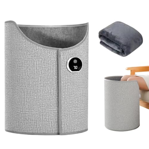 KQWVZ Under Desk Leg Heater, Folding Electric Heating Foot And Leg Warmer, Desk Leg Heater with 5 Temperature Setting,ElectricLeg Warmer Office, Electric LegWarmers for Offices and Home