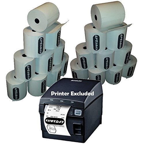 Rouleaux Bixolon SRP-F310 imprimante reçu pour éviter les pannes de caisse - Lot de 20