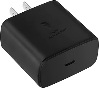45W USB C Super Fast Charger Powersky for Samsung Galaxy S23/S22 Ultra/Plus, S21 Ultra/Plus/FE, S20 Ultra, Note 20 Ultra, Note 10+ 5G, Galaxy Tab S9 S8 S7 Ultra/Plus/FE, USB C Wall Charger Block