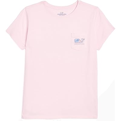 Vineyard Vines Kids Short Sleeve Pocket Tee (Toddler/Little Kids/Big Kids) pink drink