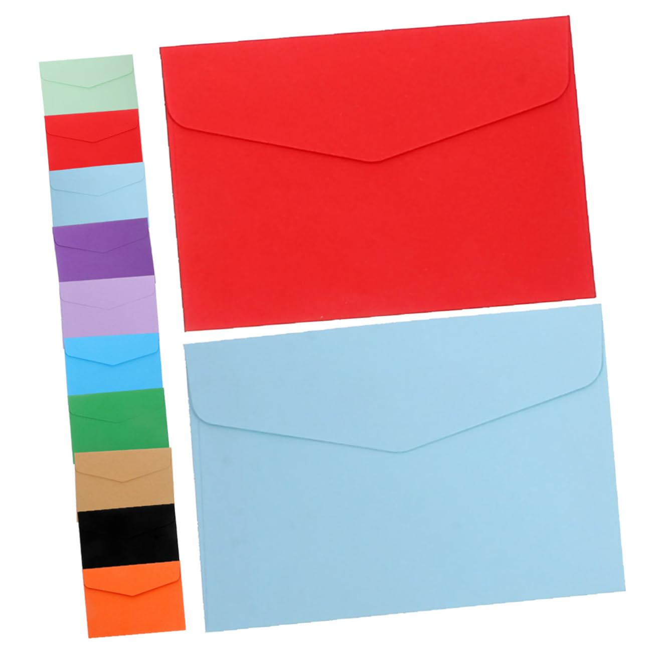 350pezzi Buste Colorate Decorative Carta Piccole Per Inviti e Regali Per Compleanni Matrimonio e Feste Di Natale
