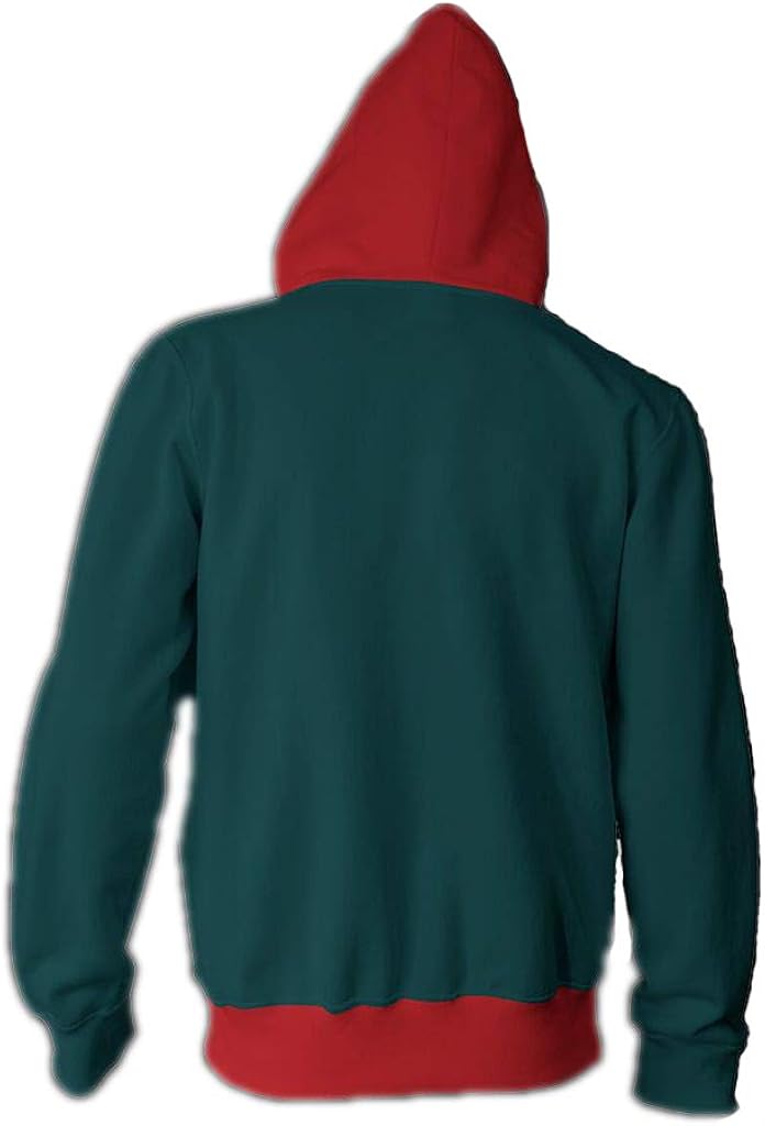 Vista 2 de Xinxin 3D Style COS Anime Cosplay Cardigan Zip Hoodie UnisexAdult