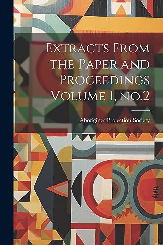 Extracts From the Paper and Proceedings Volume 1, no.2