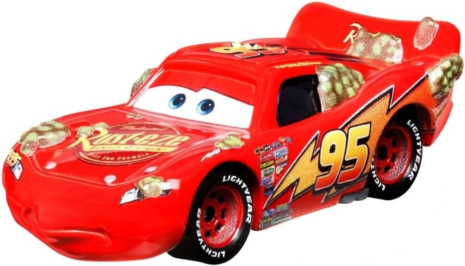 Mattel Disney Pixar Cars Cactus Lightning McQueen Metal HTX85 : Amazon ...