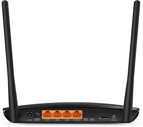 TP Link Archer MR200 Router 4G LTE Wi Fi AC750 Antenne Fisse Vecchio Modello