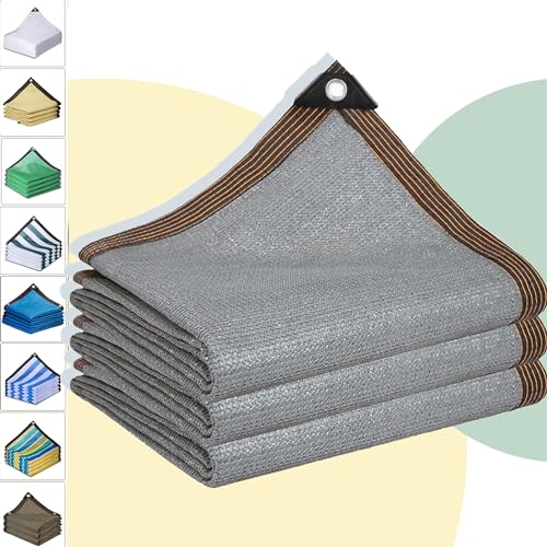 Filet d'ombrage 90% en polyéthylène avec œillets pour balcon