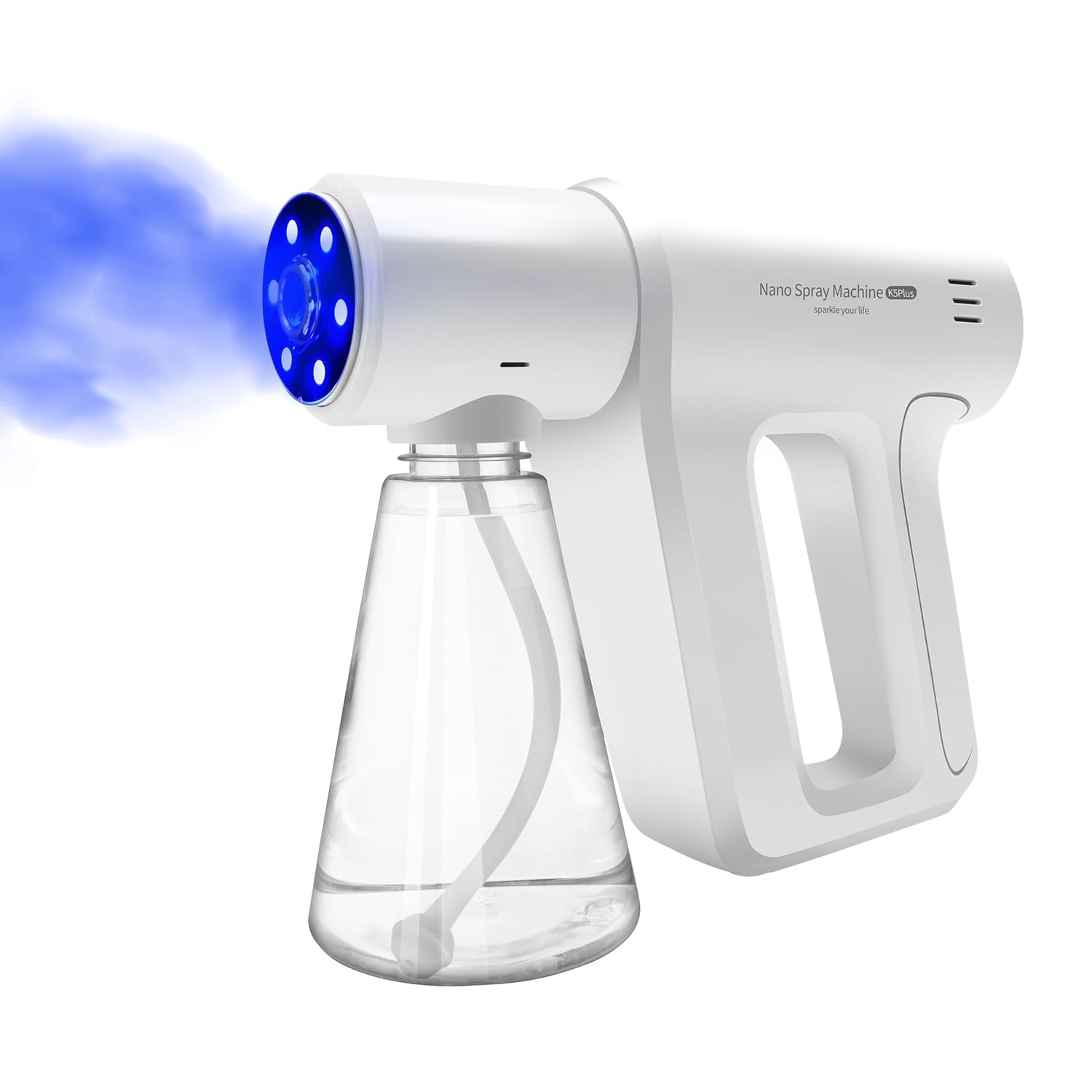 Handheld Rechargeable ULV Nano Mist Mister with Blue Light Electrostatic Technol