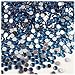 The Crafts Outlet 1,440pc Rhinestones Round 3mm (10ss) Flatback Aqua Blue AQA