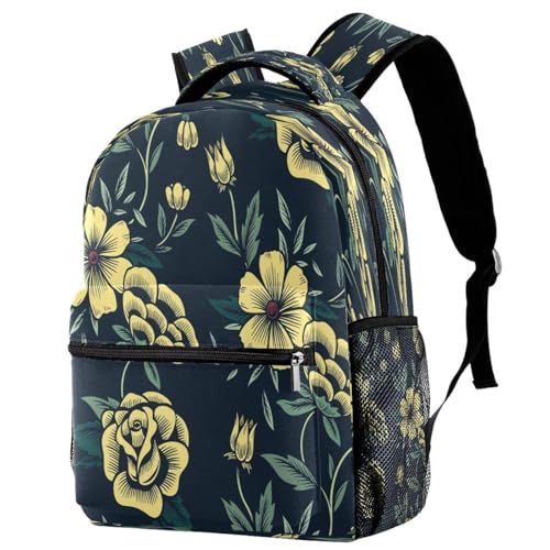 Sac à dos d'école ado fille et sac de voyage multicolore fleuri