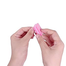 Nail Buffers (50 Pack), Mini Buffer Block Nail File for Acrylic Nails and Natural Nails, 100/180 Grit Nail Buffer Block Bulk Buffing Blocks for Nail Buff Professional Manicure File Blocks Set Pink