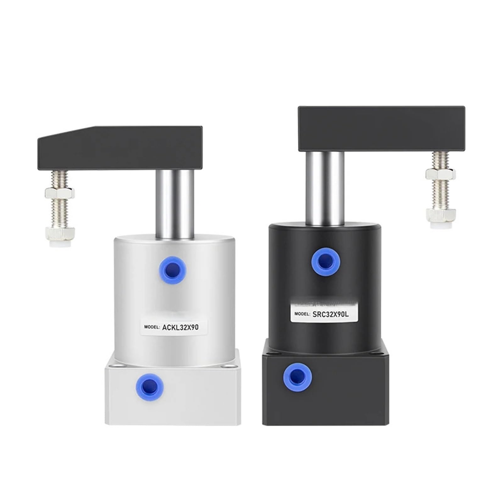 JJKKOZVQF Pneumatic Rotary Clamping Air Cylinder ACK25 ACK32 ACK40 ACK50 ACK63 SRC25 SRC32SRC40 SRC50 SRC63(SRC40,-180L)