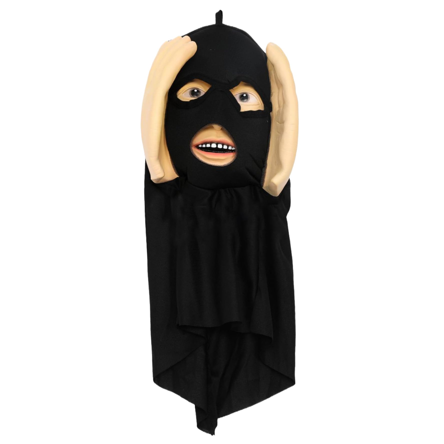 Bemonew Halloween Window Decorations, 17.7x9.1 Scary Peeper Window Prank, Hanging Halloween Decorations Outdoor for Spooky House Party Scares, Tricks, and Laughs, Novelty Decor, Style 2