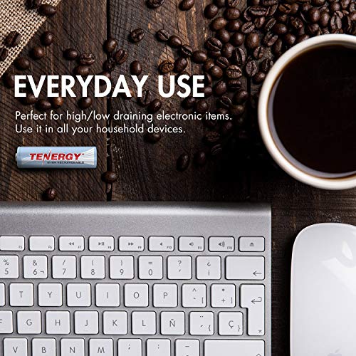 Tenergy High Capacity NiMH Rechargeable 26 Pack Cell Battery Package, 8AA, 8AAA, 4C, 4D, 2 9V Rechargeable Batteries for Remote Controllers, Clocks, Toys, Gaming Controllers, and More - Image 3