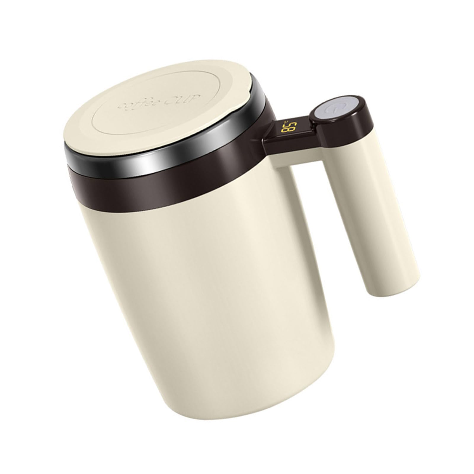 Kalttoy Coffee Automatic Stirring Mug With Temperature Display Rechargeable Electric Mixing Cup Rotating Beverage Mixer Stirring Cup