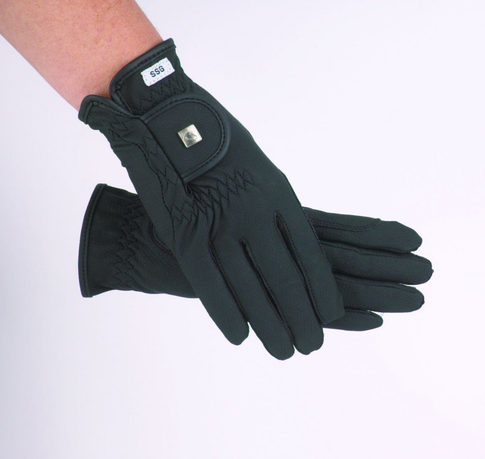 SSG Lined Soft Touch Gloves 7 Black