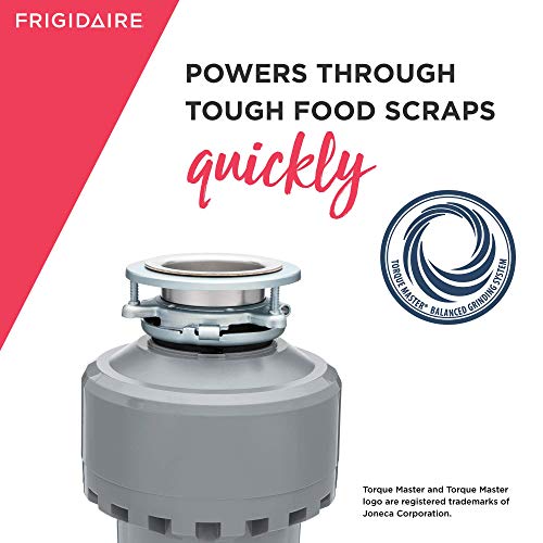 Image of Frigidaire 1.25 HP Corded Garbage Disposal for Kitchen Sinks | FF13DISPC1