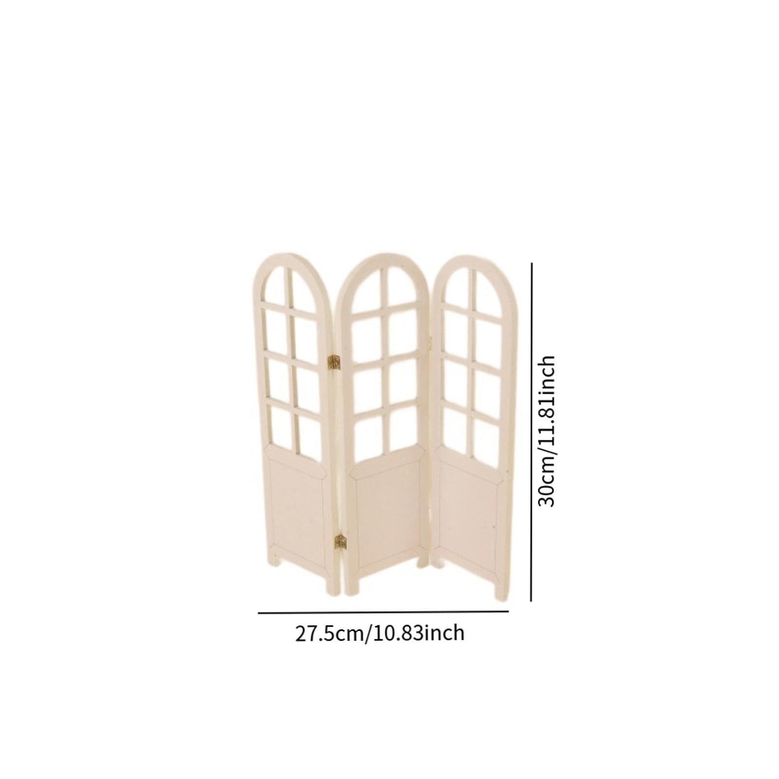 1/6 Casa delle Bambole Schermo in Legno Decorazione per Casa delle Bambole Simulazione Classica Arredamento