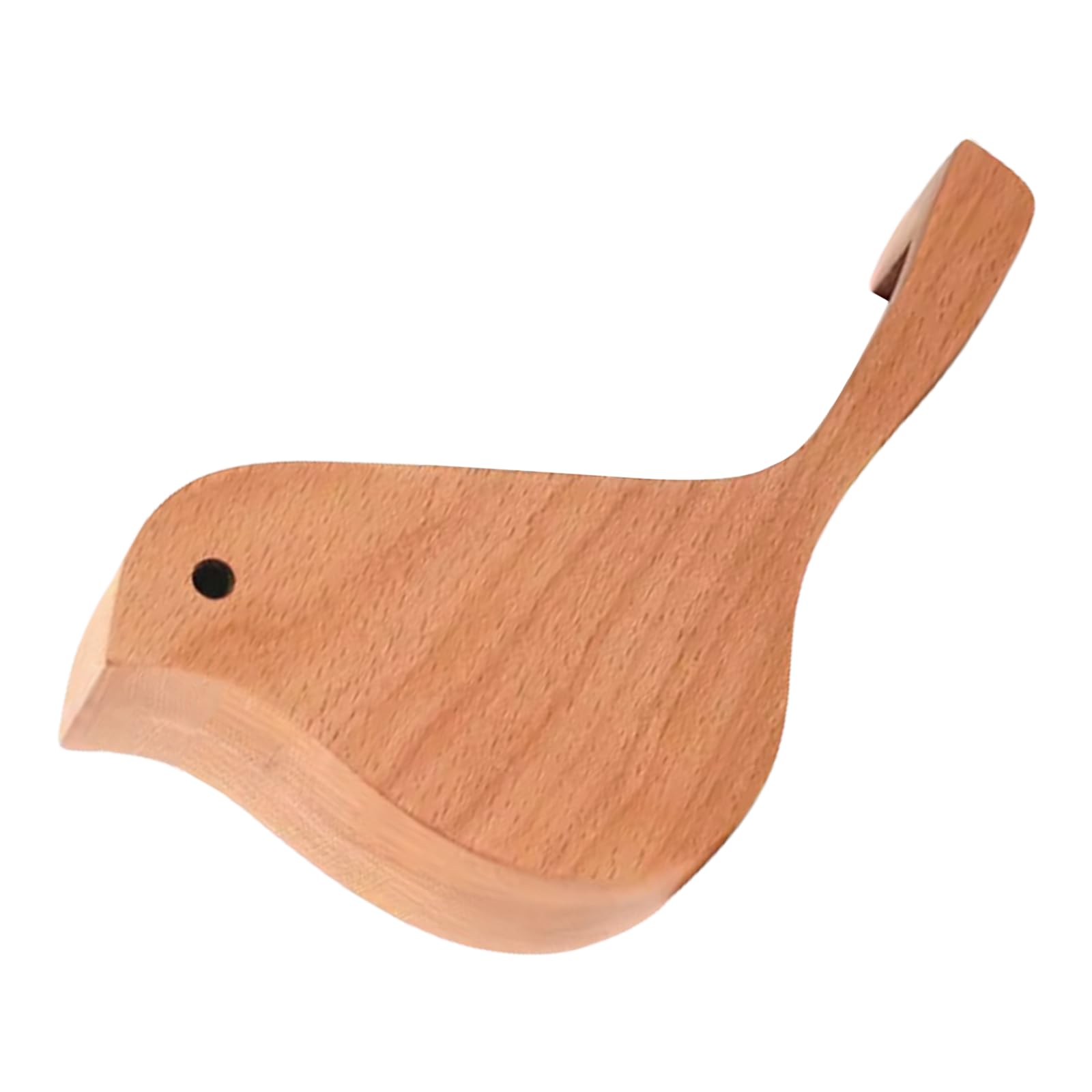 Hsioluted Men's Beech Bird Wood Card Stand Bird Shape Card Stand Display Business Storage Box For Desktop Organizers Case Wood