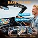 3 in 1 Screen Mirroring Wireless CarPlay Adapte, 2026 Upgraded Wired to Wireless for Apple CarPlay & Android Auto & AirPlay, Mini USB Design Car Play Adapter with Type-C Extension, Plug and Play