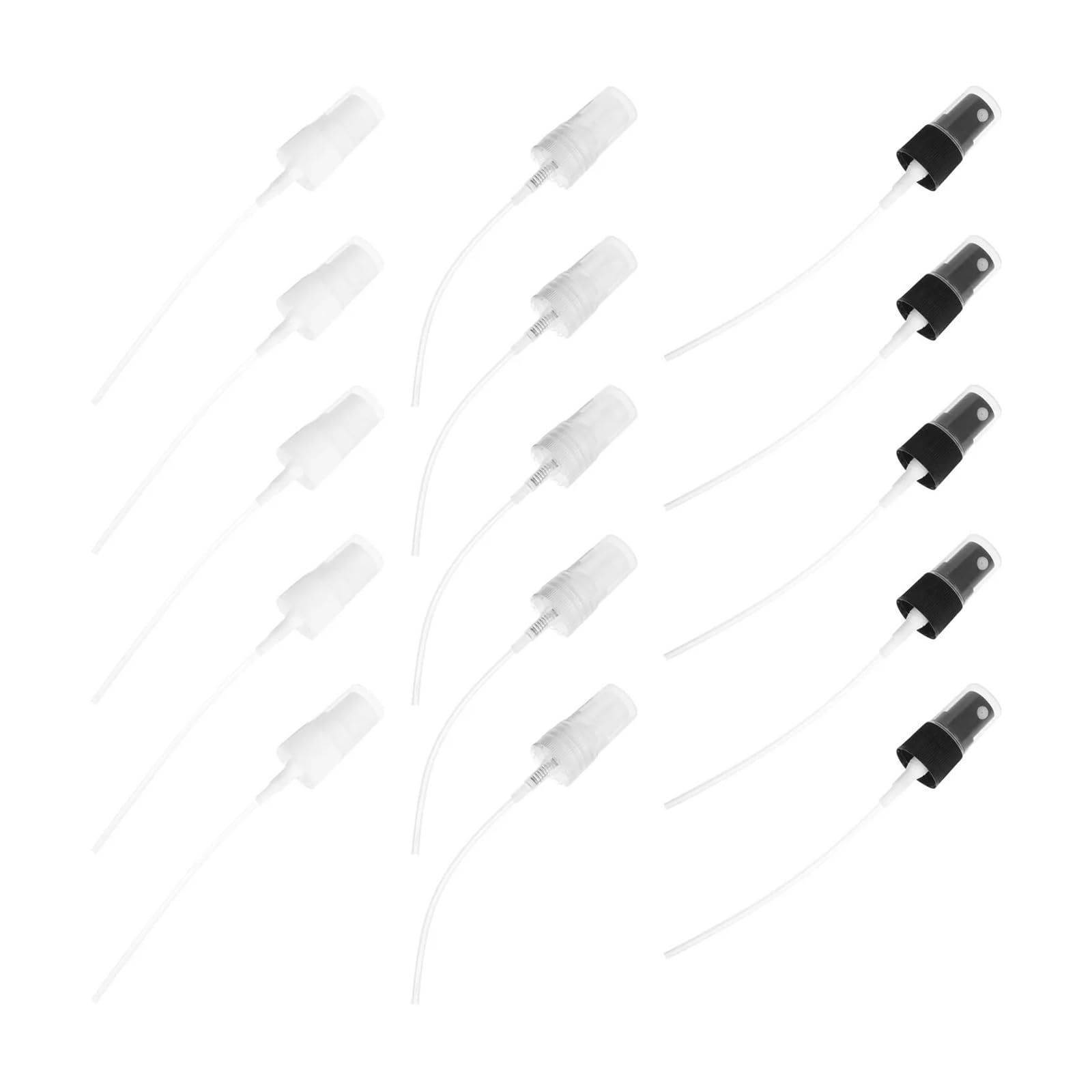 15Pcs Perfume Spray Head Replacement Compact Travel Portable Mist Sprayer Bottle Accessories For Home Toiletries for Bottles