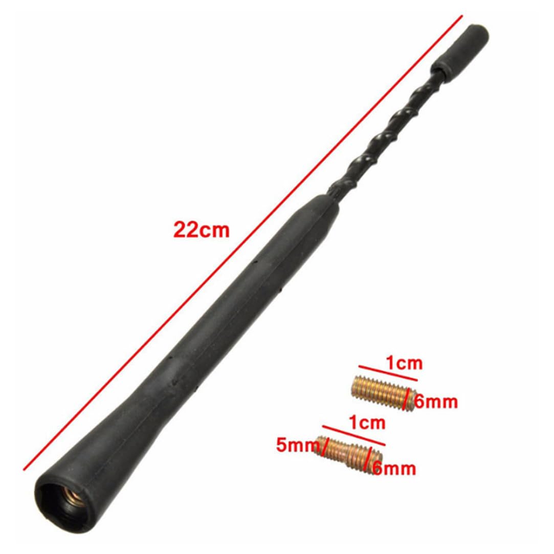 Sostituzione dell'antenna per auto, auto-tetto universale di Radio stereo stereo universale in gomma flessibile ARIEL MAST APET