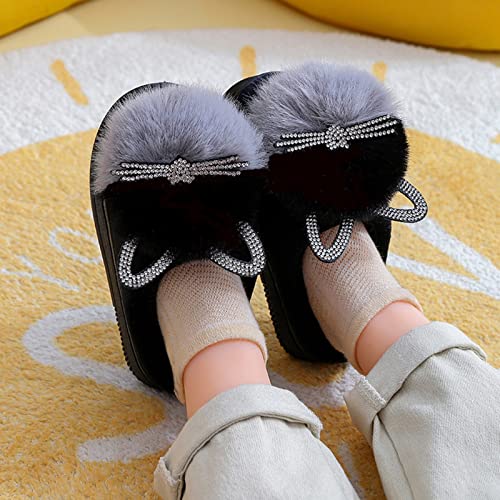 Toddler Girls Boys Slipper Kids Cute Animal Cartoon Shoes Warm Soft Plush Household Shoes Slip On Girls Sandals2