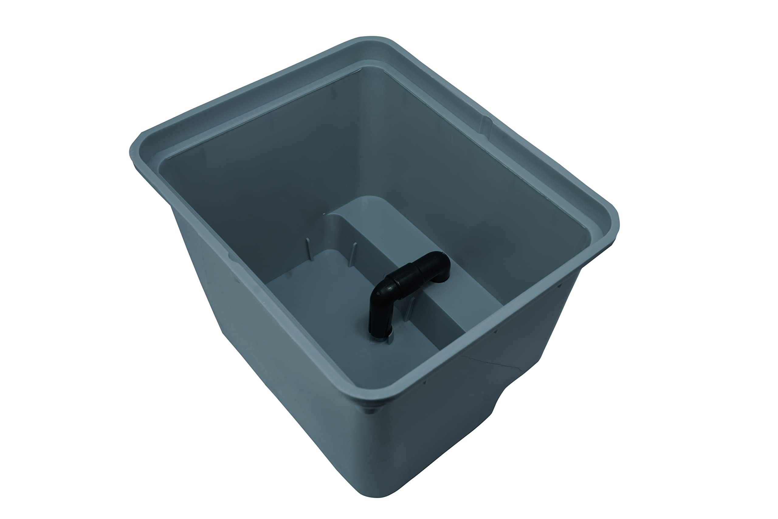 InHydro - Set of 10 HDPE Grow Bucket/Dutch Bucket/Bato Buckets with Lids and Elbow (IN01_Grey) (B0C1V999M8) Amazon Price History, Amazon Price Tracker
