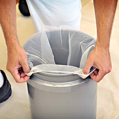 Trimaco 30206 Supertuff Regular Mesh/Elastic Top Bag Strainers, 5 Gallon, (6-Pack) #TOP1