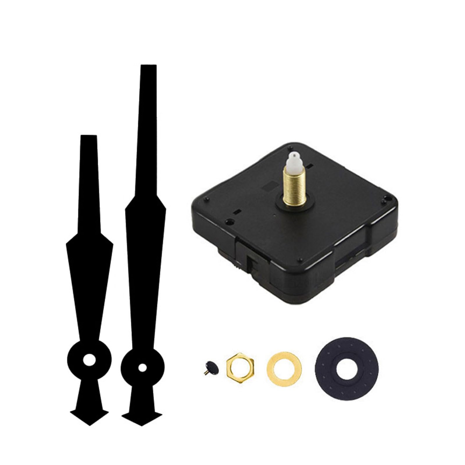 LiRRvb 16Inch Clock Kit Silent Quartz Movement Quiet Mechanism Kit Wall Movement for 35-40cm Panel Replacement Parts