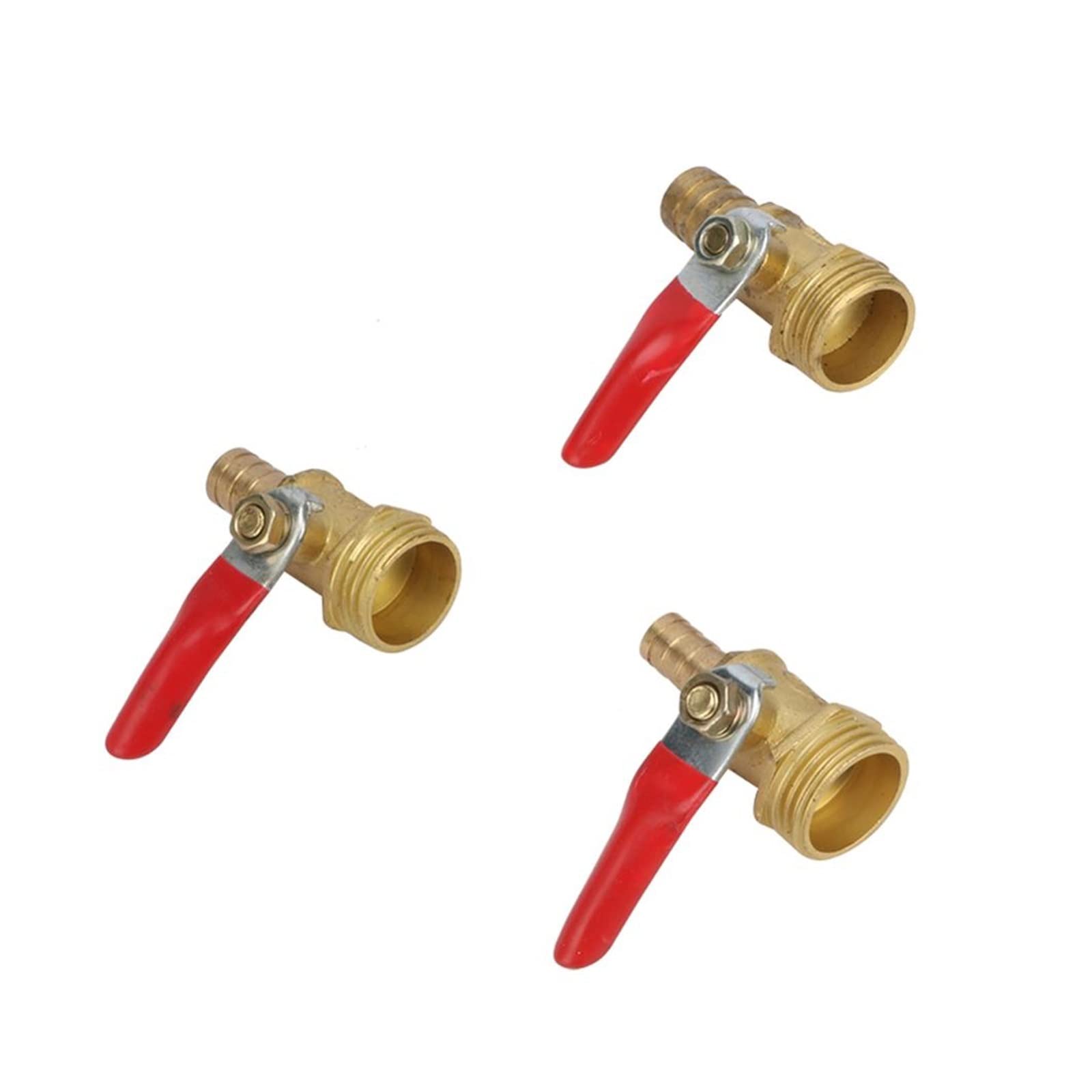 Válvula de bola de latón de 1/2 contra goteos en manguera de 12mm y tubos de cobre